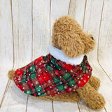 ウィズワン クリスマス 犬 ケープ ポンチョ サンタクロース イベント 猫 犬服 おしゃれ 男の子 女の子 with WaN
