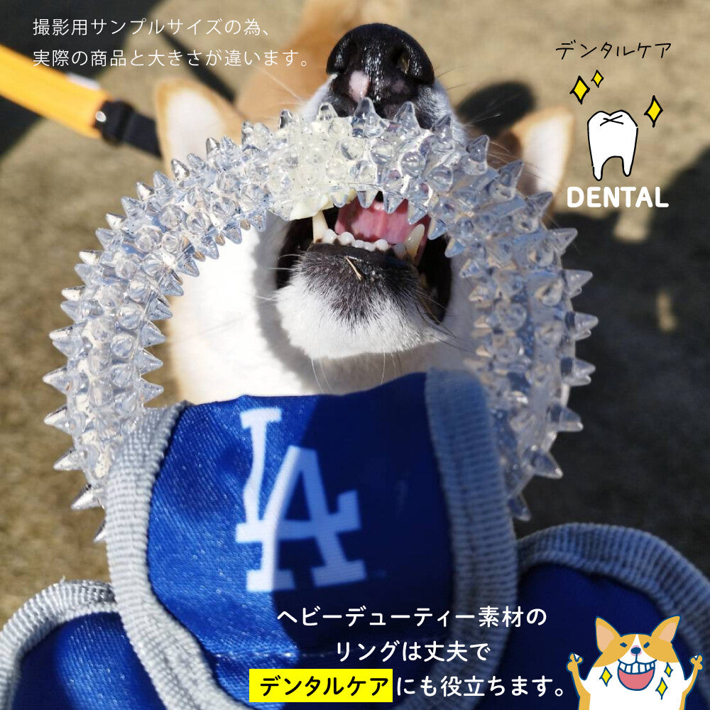 セール ロサンゼルス ドジャース 大谷翔平選手モデル 犬 デンタルタグトイ S おもちゃ 野球 ペット 男の子 女の子 おしゃれ