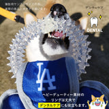 セール ロサンゼルス ドジャース 大谷翔平選手モデル 犬 デンタルタグトイ S おもちゃ 野球 ペット 男の子 女の子 おしゃれ