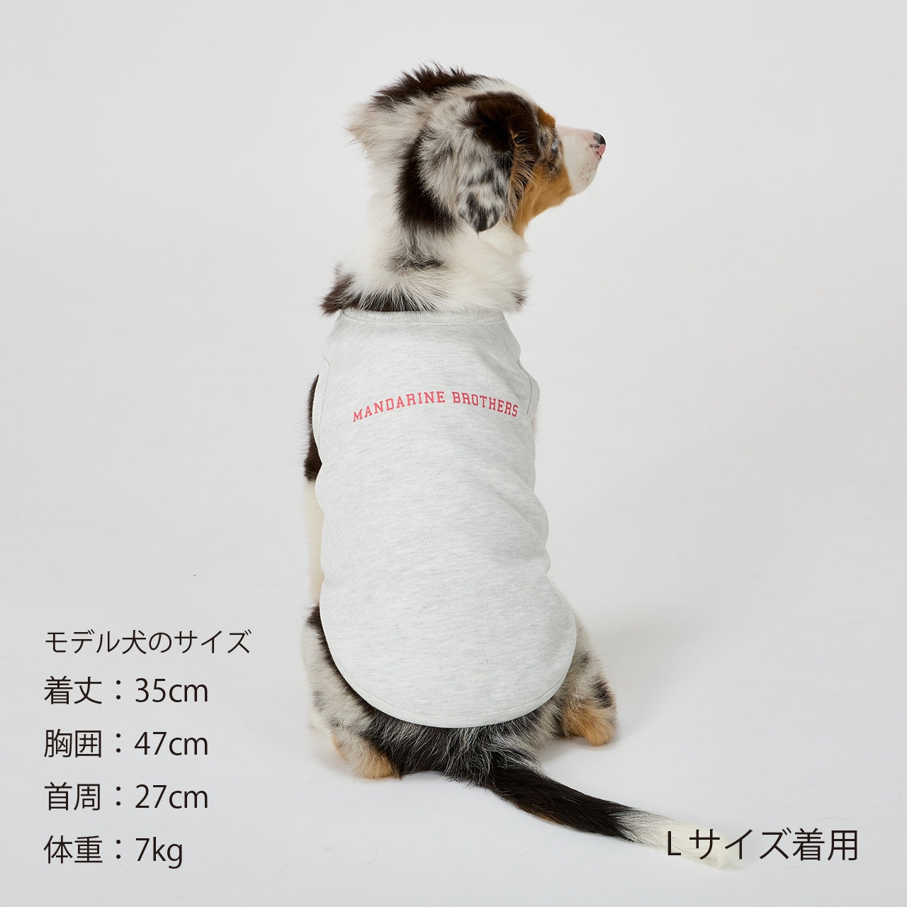 マンダリンブラザーズ テンダーケアTシャツ ドッグウェア ベビー パピー アレルギー 男の子 女の子 おしゃれ MANDARINE BROTHERS