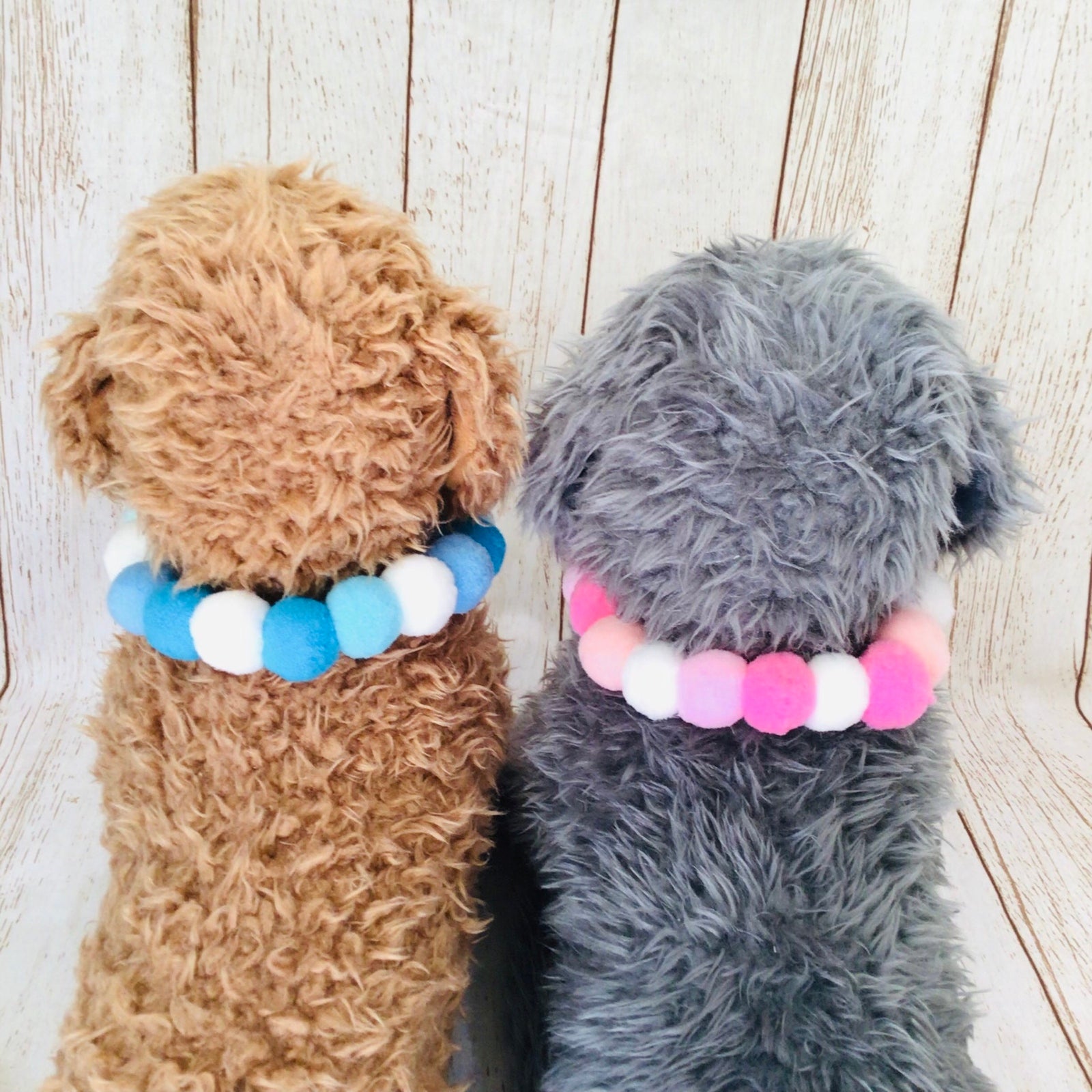 ウィズワン ボンボンチョーカー おすわりくまさん クリアボール ボールネックレス 手作り ハンドメイド 男の子 女の子 おしゃれ with WaN