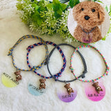 ウィズワン 愛犬のお名前入り うちの子 チョーカー ハンドメイド 手作り 犬 猫 男の子 女の子 おしゃれ with WaN