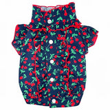 セール ゴッドピバ さくらんぼフリルブラウス かわいい 犬服 男の子 女の子 おしゃれ 春夏秋冬 GODPIVA