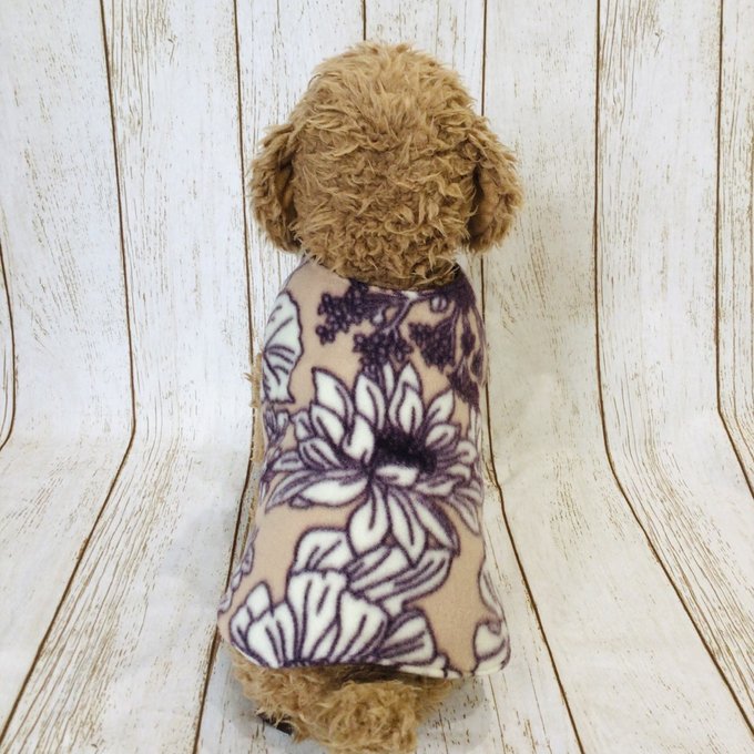 ウィズワン パジャマ 着る毛布 ベスト リバーシブル らくらくワン ハンドメイド 秋冬 犬服 男の子 女の子 おしゃれ with WaN