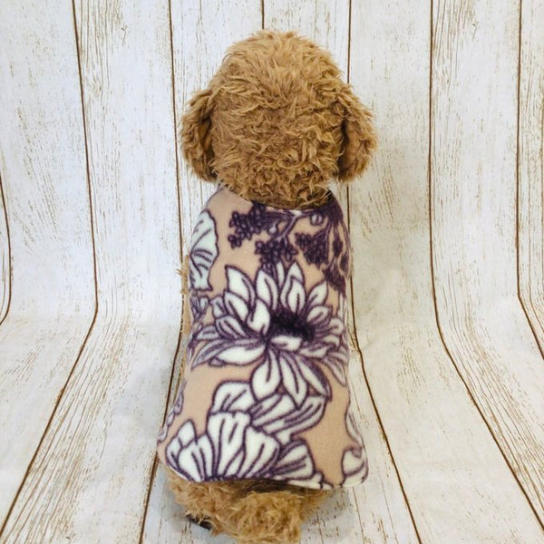 ウィズワン パジャマ 着る毛布 ベスト リバーシブル らくらくワン ハンドメイド 秋冬 犬服 男の子 女の子 おしゃれ with WaN