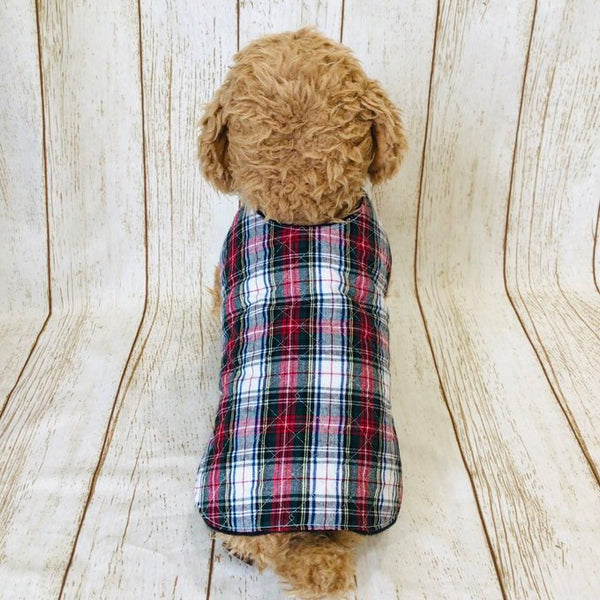 ウィズワン パジャマ 着る毛布 ベスト リバーシブル らくらくワン ハンドメイド 秋冬 犬服 男の子 女の子 おしゃれ with WaN