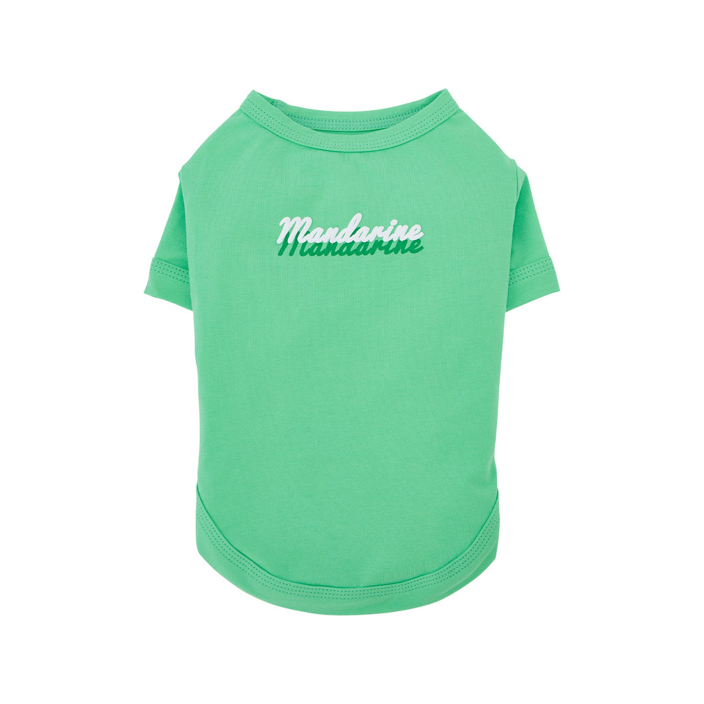 セール マンダリンブラザーズ 接触冷感 防虫 シャドウロゴクールTシャツ おしゃれ 夏服 虫よけ クールシャツ ひんやり ドッグウェア 犬服 男の子 女の子 おしゃれ MANDARINE BROTHERS