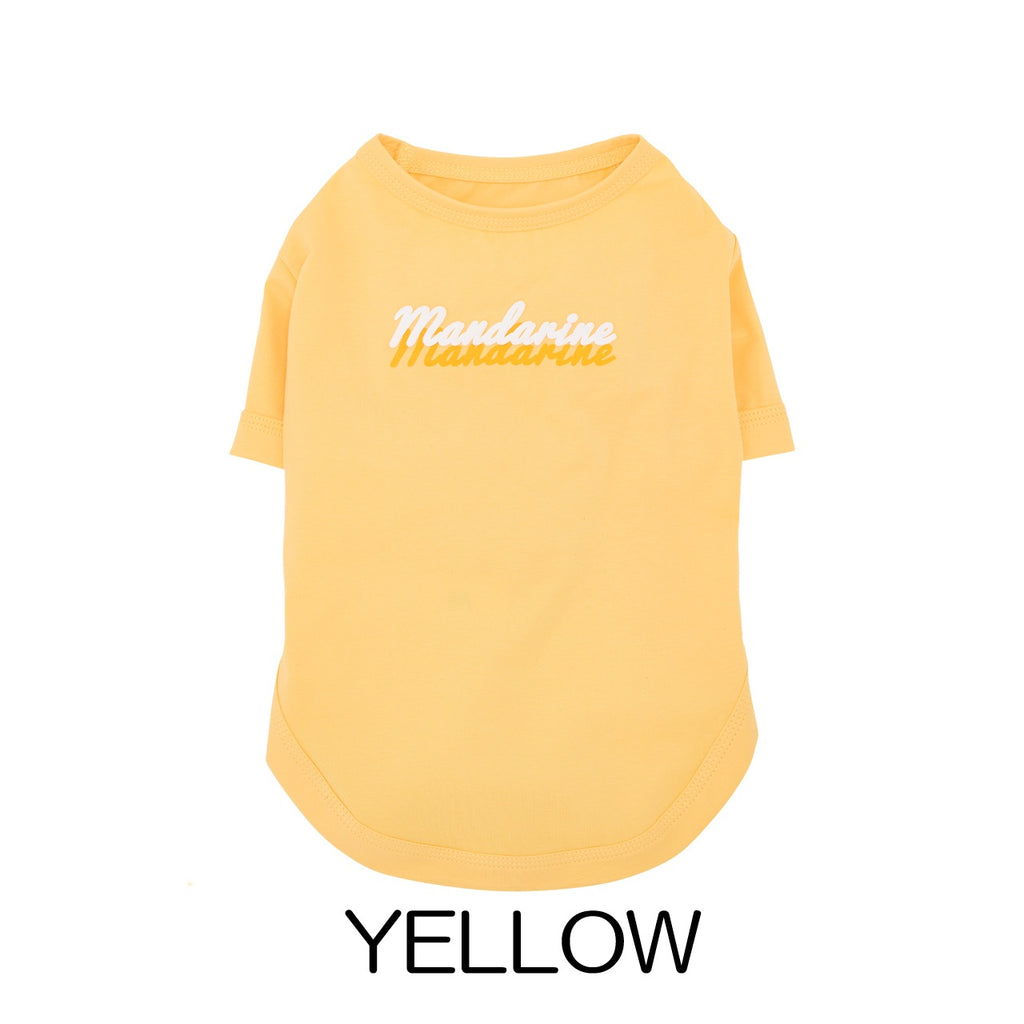 セール マンダリンブラザーズ 接触冷感 防虫 シャドウロゴクールTシャツ おしゃれ 夏服 虫よけ クールシャツ ひんやり ドッグウェア 犬服 男の子 女の子 おしゃれ MANDARINE BROTHERS