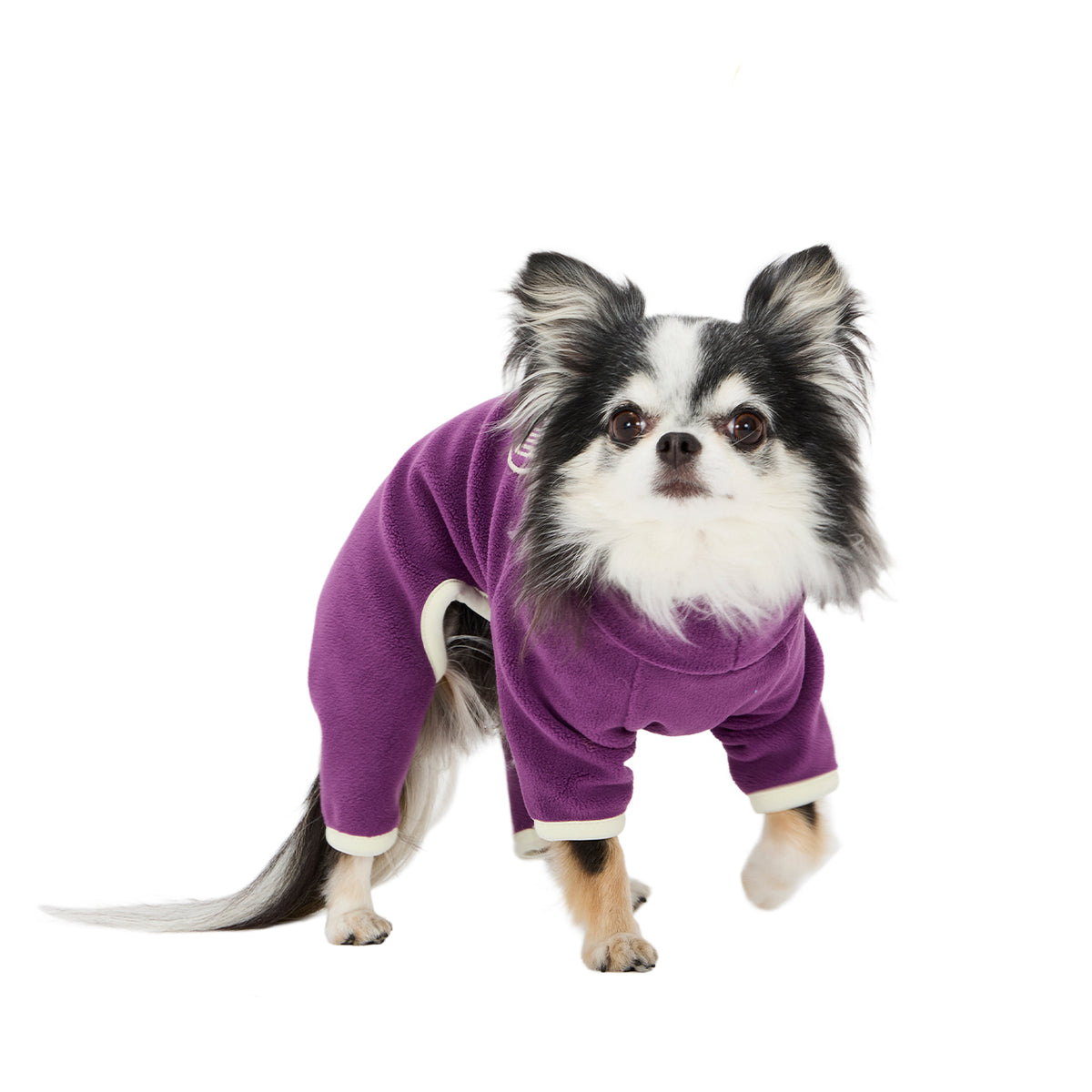 NEW マンダリンブラザーズ ロンパース 静電防止 ミニロゴボアスーツ つなぎ カバーオール ドッグウェア 犬服 男の子 女の子 おしゃれ MANDARINE BROTHERS
