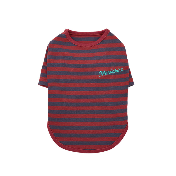NEW マンダリンブラザーズ 防虫 ボーダーTシャツ レトロ ヴィンテージ ドッグウェア 犬服 男の子 女の子 おしゃれ MANDARINE BROTHERS