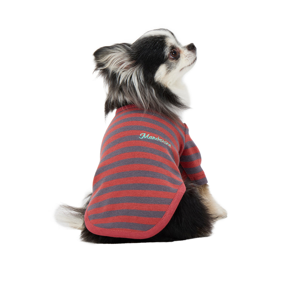 NEW マンダリンブラザーズ 防虫 ボーダーTシャツ レトロ ヴィンテージ ドッグウェア 犬服 男の子 女の子 おしゃれ MANDARINE BROTHERS