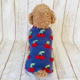 ウィズワン パジャマ 着る毛布 ベスト リバーシブル らくらくワン 簡単 ハンドメイド 秋冬 犬服 男の子 女の子 おしゃれ with WaN