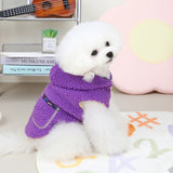 セール ウィズワン フードベスト 防寒 重ね着 前スナップボタン 犬 服 ドッグウェア 猫 犬服 おしゃれ 男の子 女の子 with WaN