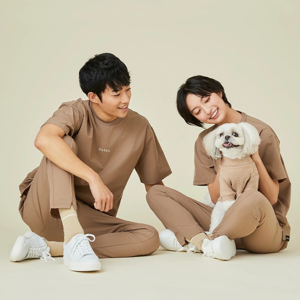 グンゼ モンドリアンジャガード Tシャツ 小型犬 綿100% 犬服 ペット服 ペットウェア ドッグウェア 男の子 女の子 おしゃれ GARRR