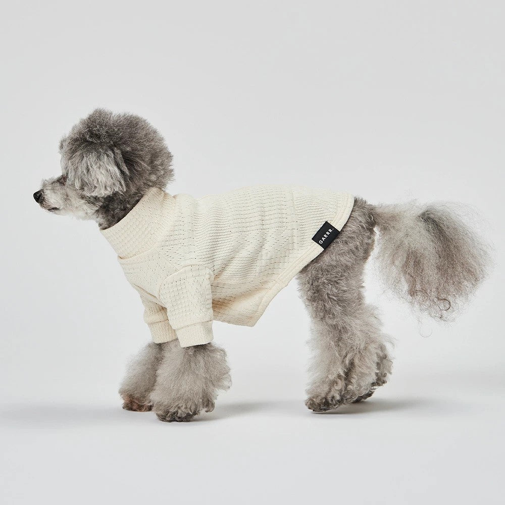 グンゼ モンドリアンジャガード Tシャツ 小型犬 綿100% 犬服 ペット服 ペットウェア ドッグウェア 男の子 女の子 おしゃれ GARRR
