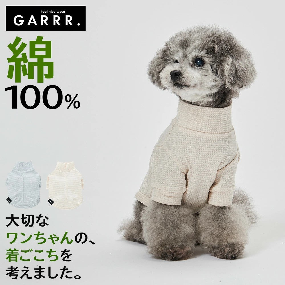 グンゼ ポップコーンニット Tシャツ 小型犬 綿100% 犬服 ペット服 ペットウェア ドッグウェア 男の子 女の子 おしゃれ GARRR サブ画像