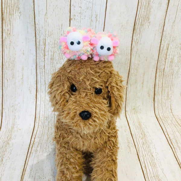ウィズワン 干支 ひつじ カチューシャ ヒツジ 羊 ハンドメイド コスチューム アクセサリー イベント 犬 猫 男の子 女の子 おしゃれ with WaN