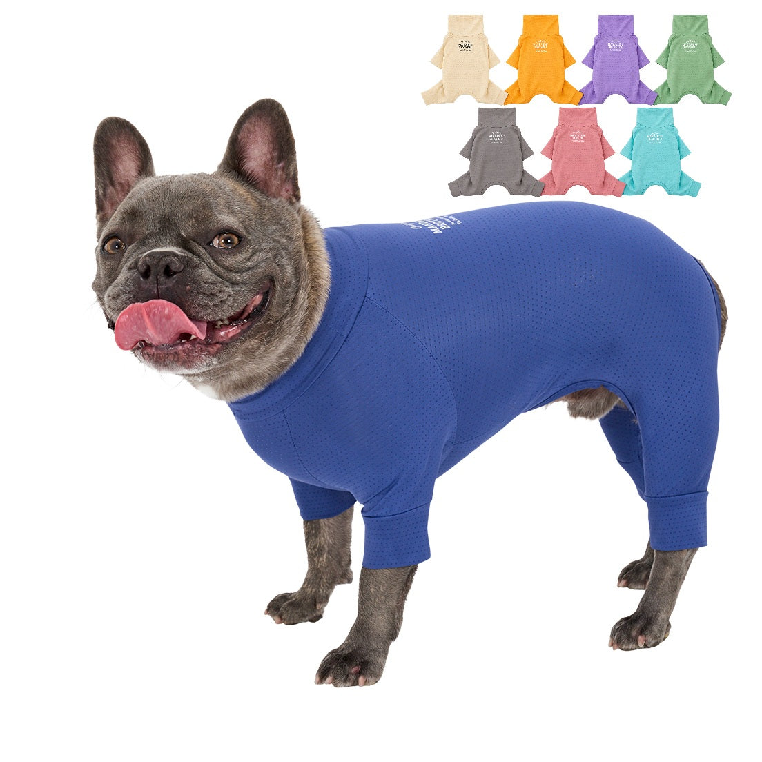 マンダリンブラザーズ 接触冷感 虫よけ インセクトシールドスキンタイトスーツ クール ロンパース ドッグウェア 犬服 男の子 女の子 おしゃれ MANDARINE BROTHERS