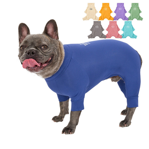 マンダリンブラザーズ 接触冷感 虫よけ インセクトシールドスキンタイトスーツ クール ロンパース ドッグウェア 犬服 男の子 女の子 おしゃれ MANDARINE BROTHERS