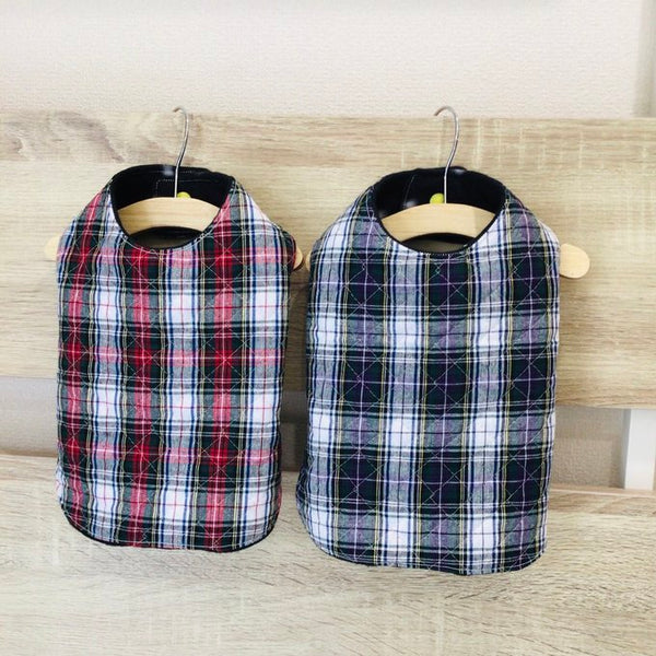 ウィズワン パジャマ 着る毛布 ベスト リバーシブル らくらくワン ハンドメイド 秋冬 犬服 男の子 女の子 おしゃれ with WaN
