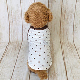 ウィズワン うちの子 名前入り Tシャツ 水玉 ハンドメイド 犬 猫 男の子 女の子 おしゃれ with WaN