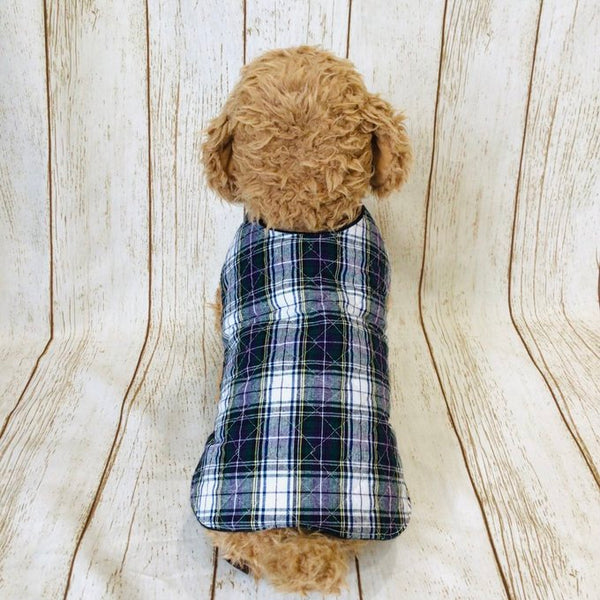 ウィズワン パジャマ 着る毛布 ベスト リバーシブル らくらくワン ハンドメイド 秋冬 犬服 男の子 女の子 おしゃれ with WaN