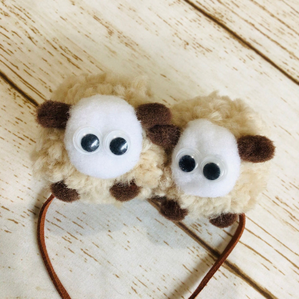 ウィズワン 干支 ひつじ カチューシャ ヒツジ 羊 ハンドメイド コスチューム アクセサリー イベント 犬 猫 男の子 女の子 おしゃれ with WaN