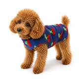 ウィズワン パジャマ 着る毛布 ベスト リバーシブル らくらくワン 簡単 ハンドメイド 秋冬 犬服 男の子 女の子 おしゃれ with WaN