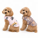 ウィズワン パジャマ 着る毛布 ベスト リバーシブル らくらく ハンドメイド 秋冬 犬服 男の子 女の子 おしゃれ with WaN