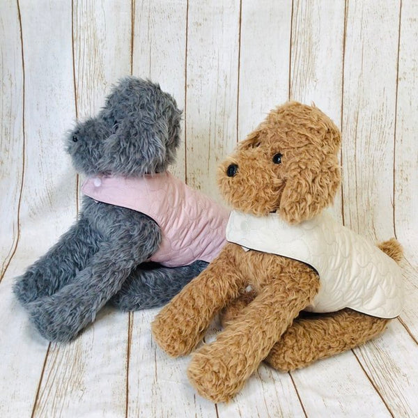 ウィズワン パジャマ 着る毛布 ベスト リバーシブル らくらくワン ハンドメイド 秋冬 犬服 男の子 女の子 おしゃれ with WaN