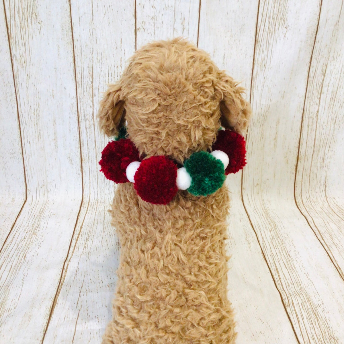 ウィズワン クリスマス ぽんぽんチョーカー コスチューム ハンドメイド アクセサリー イベント 犬 猫 男の子 女の子 おしゃれ with WaN