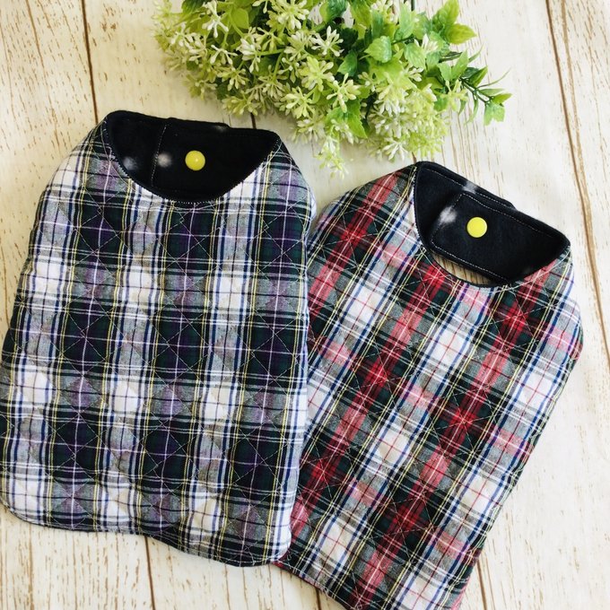ウィズワン パジャマ 着る毛布 ベスト リバーシブル らくらくワン ハンドメイド 秋冬 犬服 男の子 女の子 おしゃれ with WaN