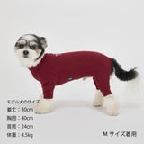 マンダリンブラザーズ XS-L スキンタイトスーツ ロンパース つなぎ ドッグウェア 犬服 男の子 女の子 おしゃれ MANDARINE BROTHERS