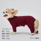 マンダリンブラザーズ XS-L スキンタイトスーツ ロンパース つなぎ ドッグウェア 犬服 男の子 女の子 おしゃれ MANDARINE BROTHERS