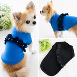 セール ウィズワン 国産フリルTシャツ 犬の服  防寒  犬 服 ドッグウェア 猫 犬服 おしゃれ 男の子 女の子 with WaN
