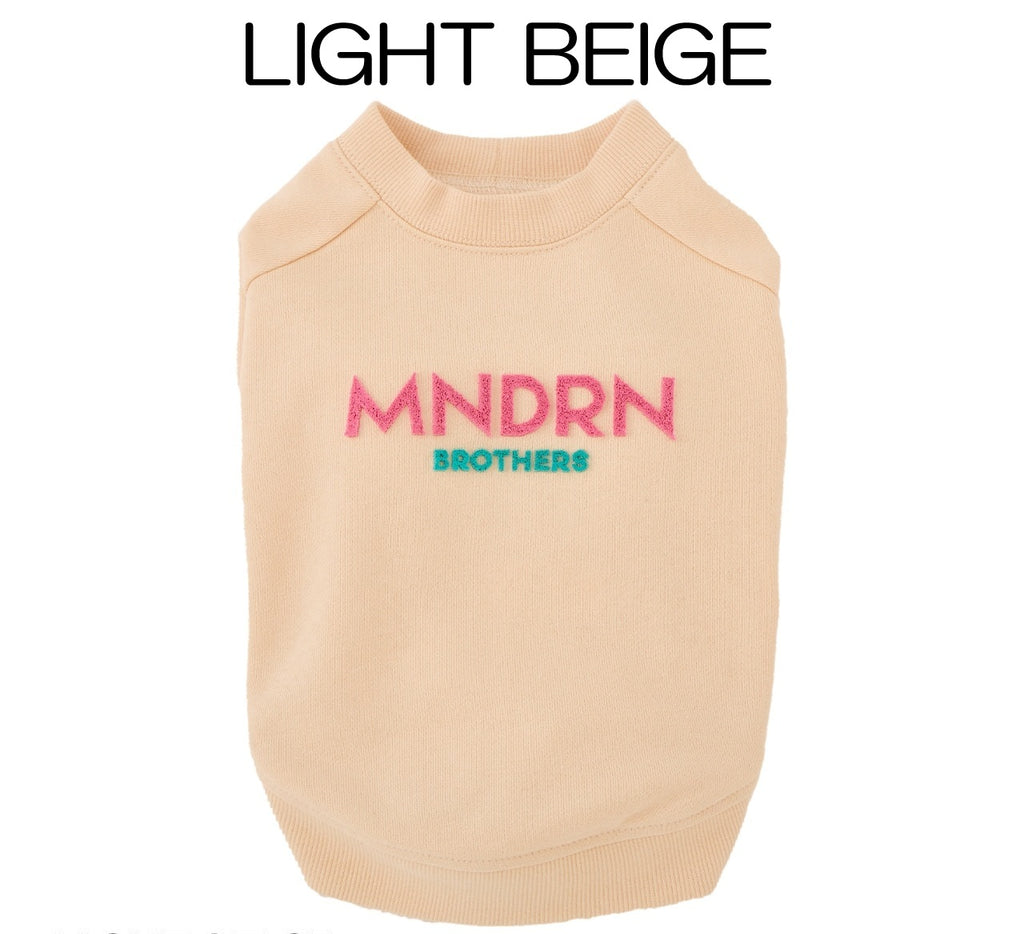 セール マンダリンブラザーズ ブラシロゴスウェット ドッグウェア 秋 冬 春 男の子 女の子 おしゃれ MANDARINE BROTHERS