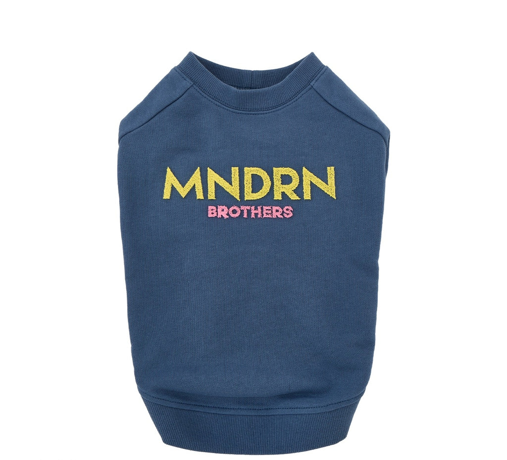 セール マンダリンブラザーズ ブラシロゴスウェット ドッグウェア 秋 冬 春 男の子 女の子 おしゃれ MANDARINE BROTHERS