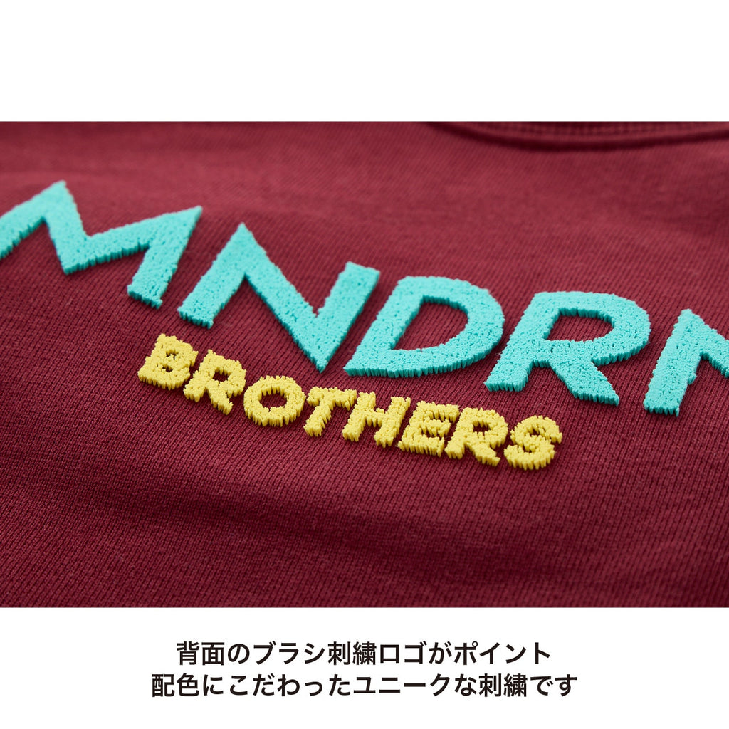 セール マンダリンブラザーズ ブラシロゴスウェット ドッグウェア 秋 冬 春 男の子 女の子 おしゃれ MANDARINE BROTHERS