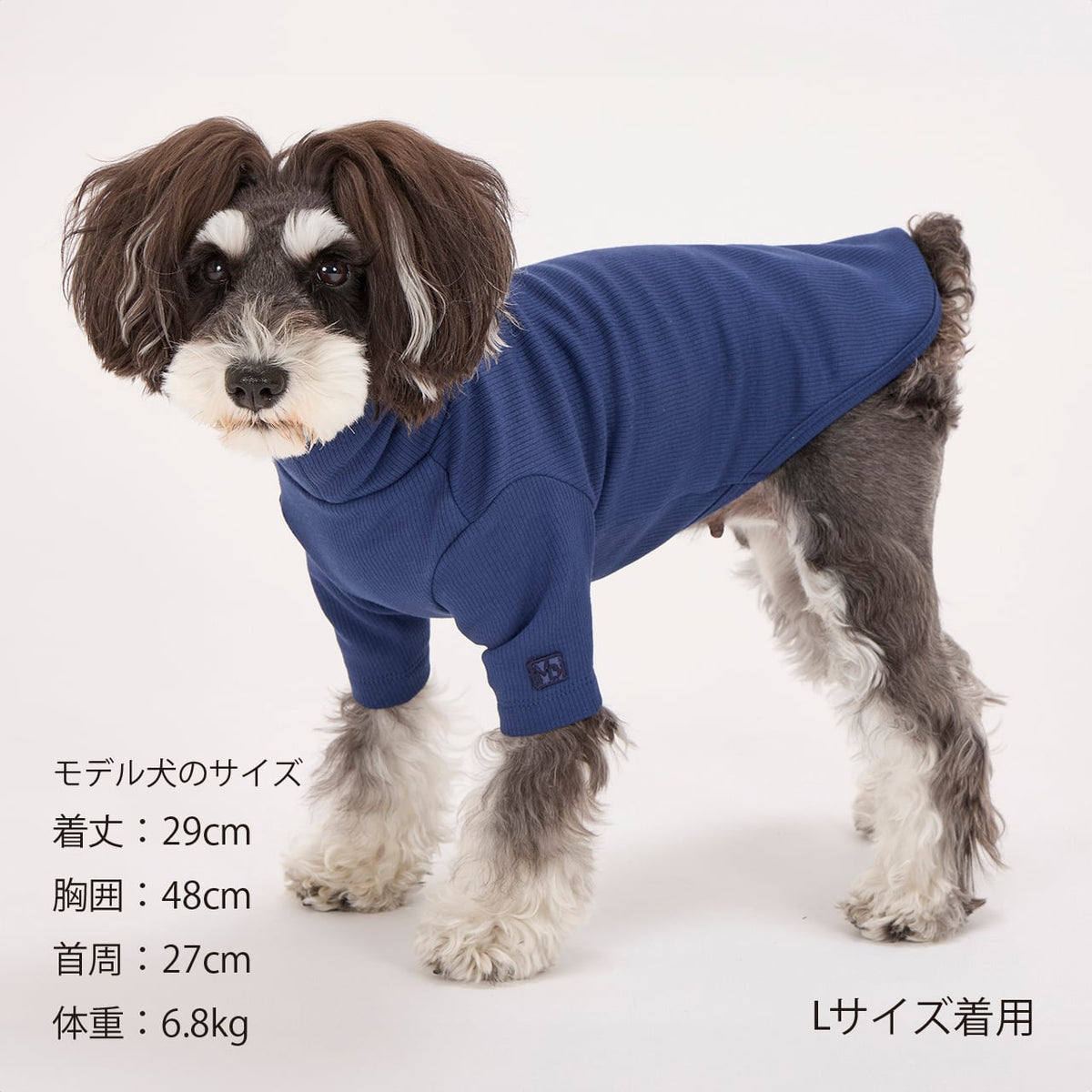 セール マンダリンブラザーズ ベーシックリブTシャツ 長袖 ドッグウェア 犬服 男の子 女の子 おしゃれ MANDARINE BROTHERS