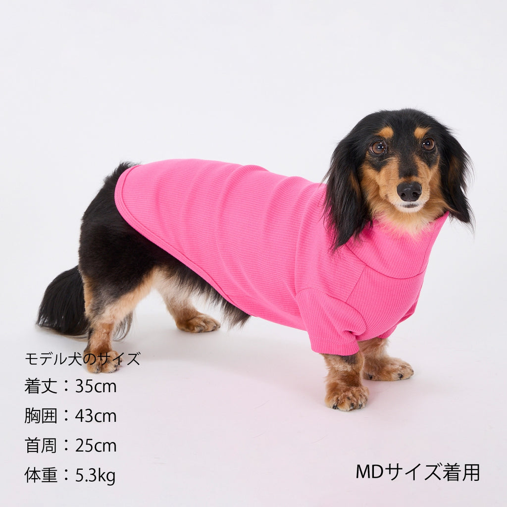 セール マンダリンブラザーズ ベーシックリブTシャツ 長袖 ドッグウェア 犬服 男の子 女の子 おしゃれ MANDARINE BROTHERS