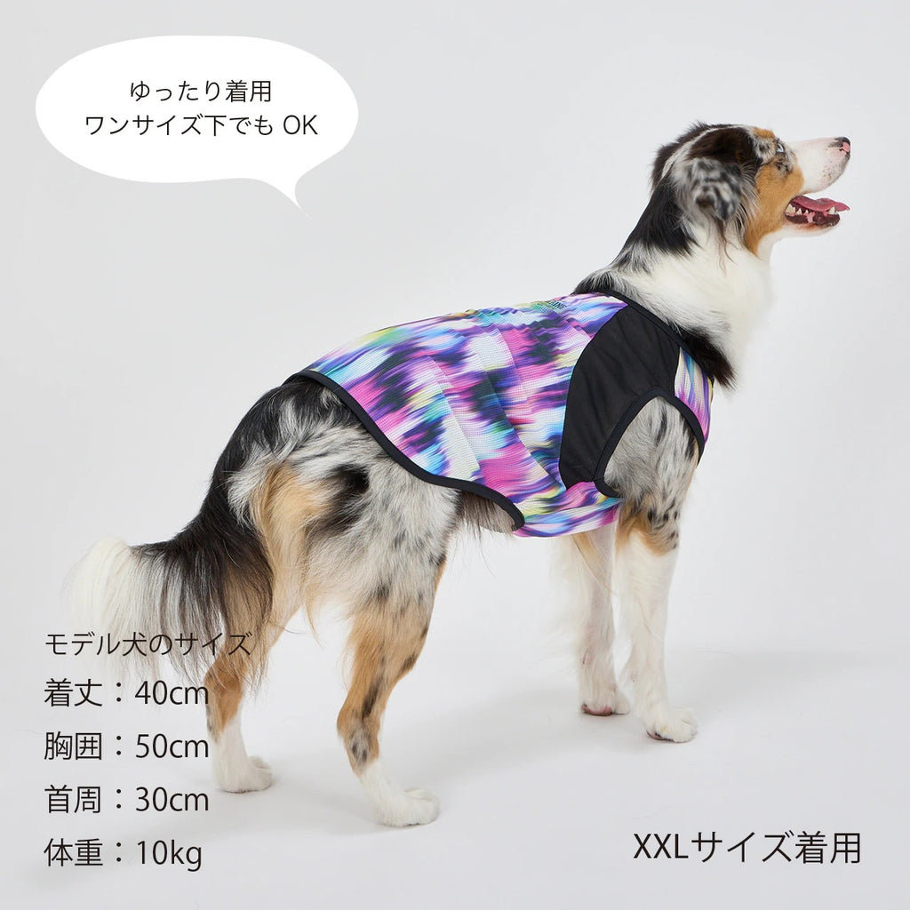 セール マンダリンブラザーズ 接触冷感 クールオーロラタンク 犬の服 クール タンク メッシュ ひんやり 夏服 ドッグウェア 犬服 男の子 女の子 おしゃれ MANDARINE BROTHERS