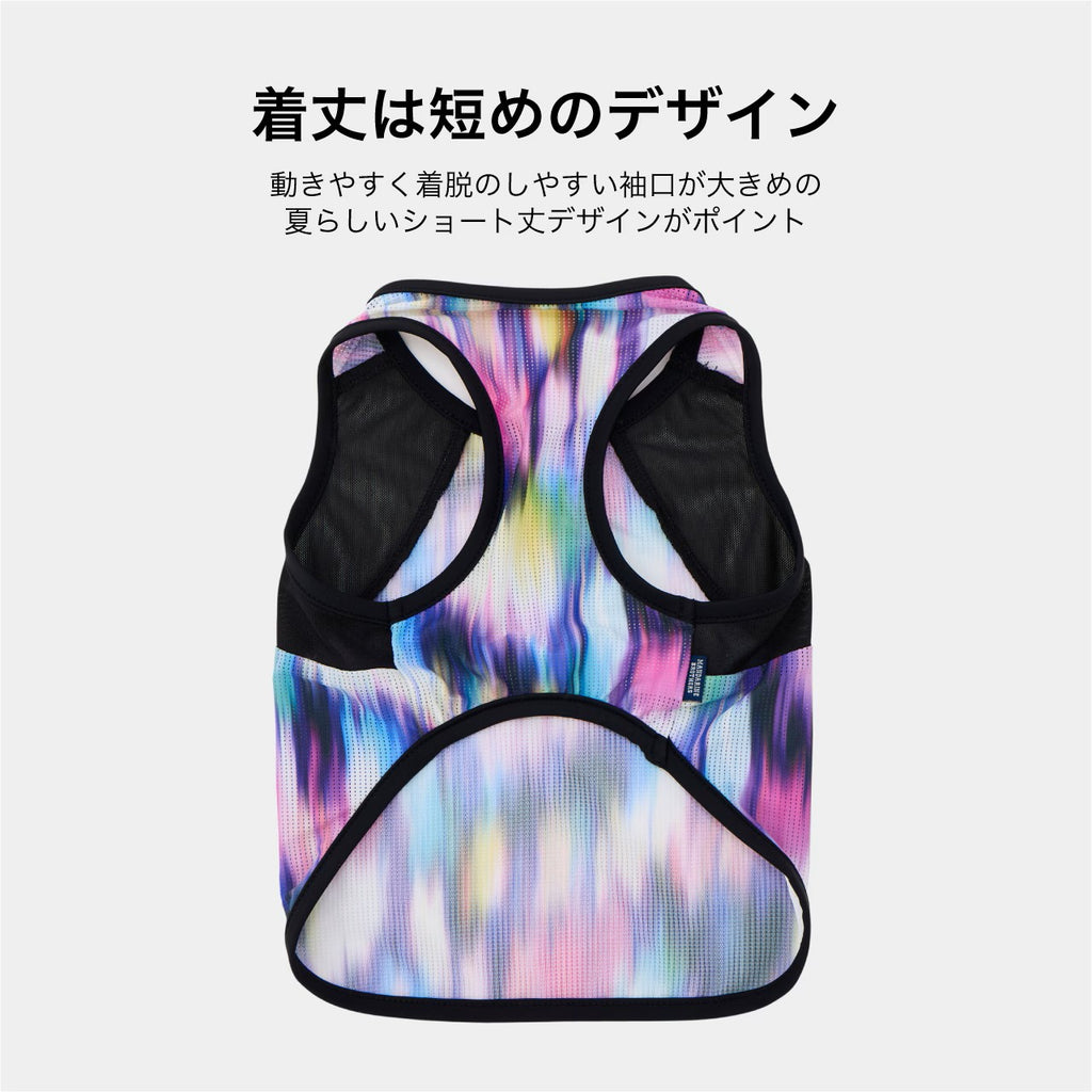 セール マンダリンブラザーズ 接触冷感 クールオーロラタンク 犬の服 クール タンク メッシュ ひんやり 夏服 ドッグウェア 犬服 男の子 女の子 おしゃれ MANDARINE BROTHERS