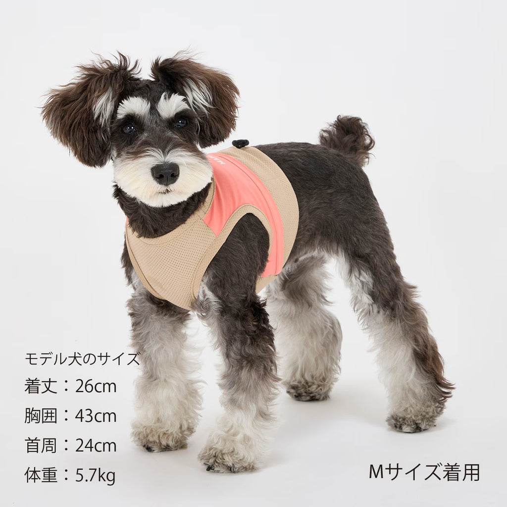 セール マンダリンブラザーズ 保冷剤を入れるポケット付き クーリングベスト 接触冷感 犬の服 クール タンク ベスト 夏服 ひんやり ドッグウェア 犬服 男の子 女の子 おしゃれ MANDARINE BROTHERS