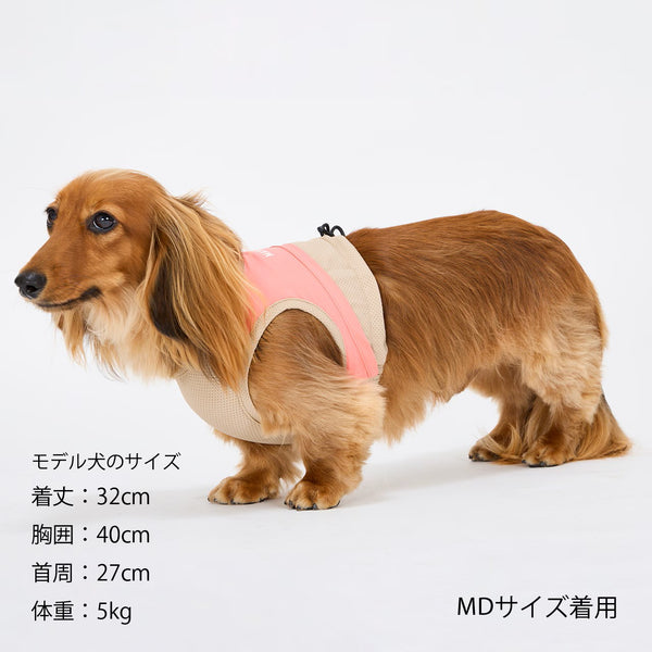 セール マンダリンブラザーズ 保冷剤を入れるポケット付き クーリングベスト 接触冷感 犬の服 クール タンク ベスト 夏服 ひんやり ドッグウェア 犬服 男の子 女の子 おしゃれ MANDARINE BROTHERS