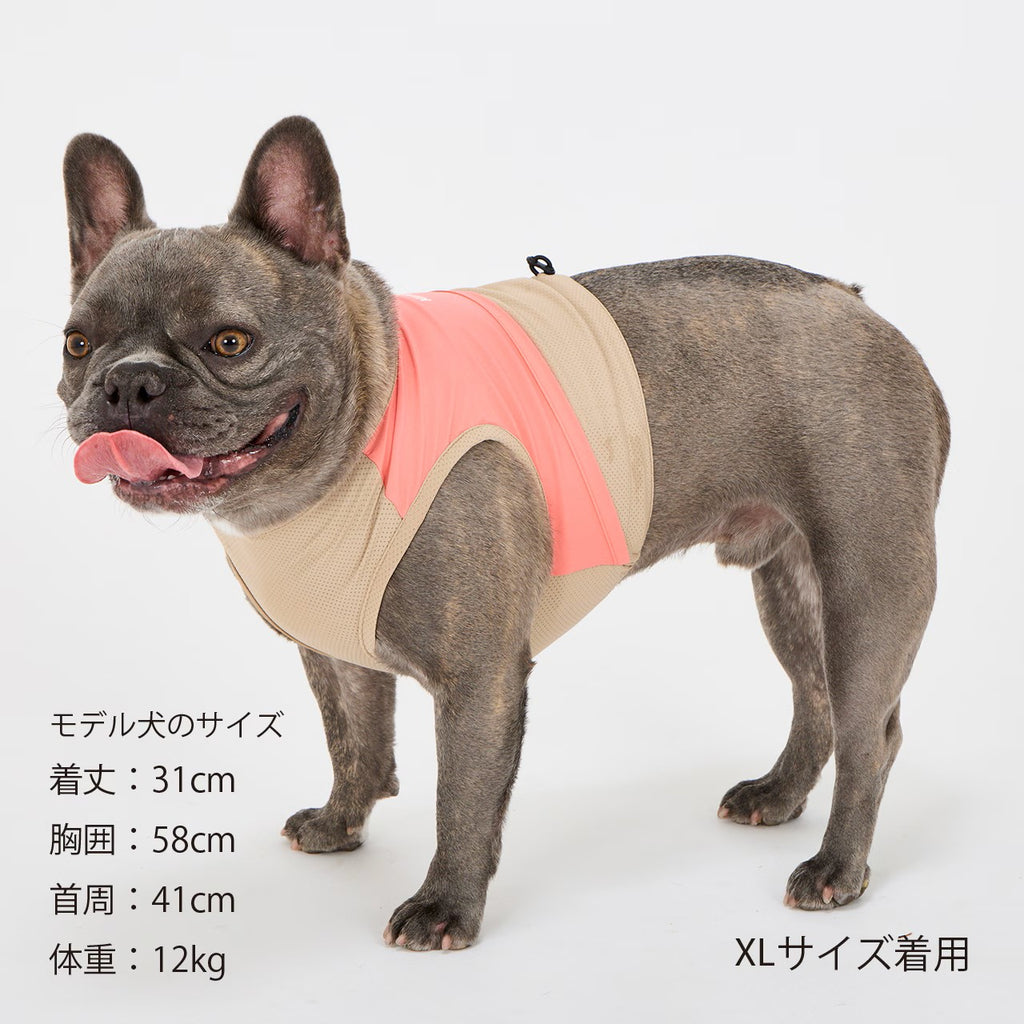 セール マンダリンブラザーズ 保冷剤を入れるポケット付き クーリングベスト 接触冷感 犬の服 クール タンク ベスト 夏服 ひんやり ドッグウェア 犬服 男の子 女の子 おしゃれ MANDARINE BROTHERS