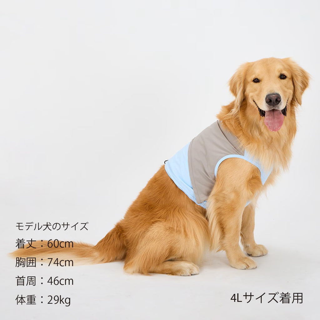 セール マンダリンブラザーズ 保冷剤を入れるポケット付き クーリングベスト 接触冷感 犬の服 クール タンク ベスト 夏服 ひんやり ドッグウェア 犬服 男の子 女の子 おしゃれ MANDARINE BROTHERS