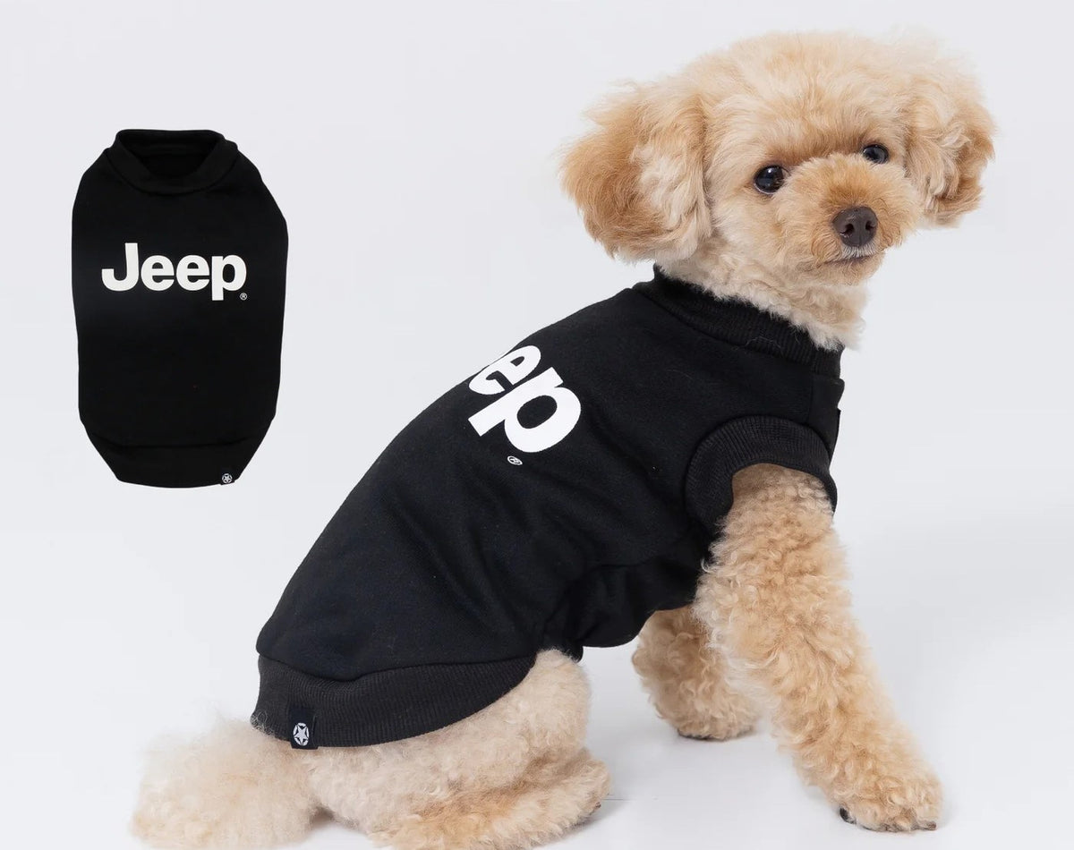ジープ ロゴトレーナー スウェット 小型犬 中型犬 大型犬 犬 犬の服 ドッグウェア 犬服 男の子 女の子 おしゃれ Jeep メイン画像