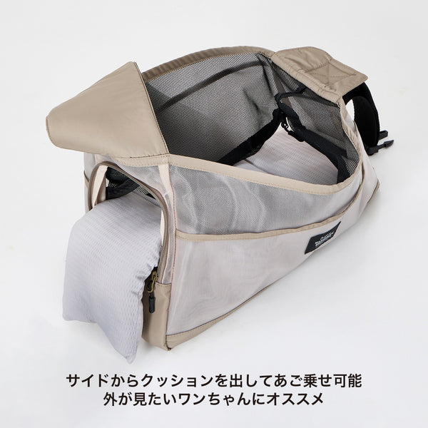 セール マンダリンブラザーズ 接触冷感マット付き メッシュショルダーバッグ 夏用 オールメッシュ キャリーバッグ 底板付き ドッグスリング 犬 男の子 女の子 おしゃれ MANDARINE BROTHERS