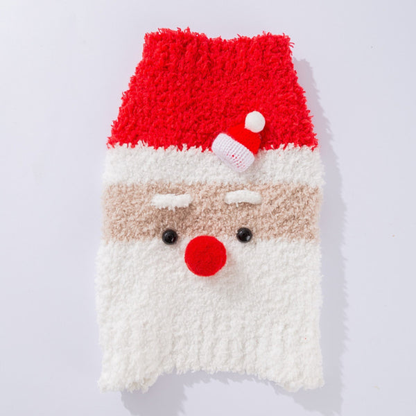 ウィズワン クリスマス 犬服 サンタクロース コスチューム あたたかい コスプレ イベント 猫 犬 おしゃれ 男の子 女の子 with WaN