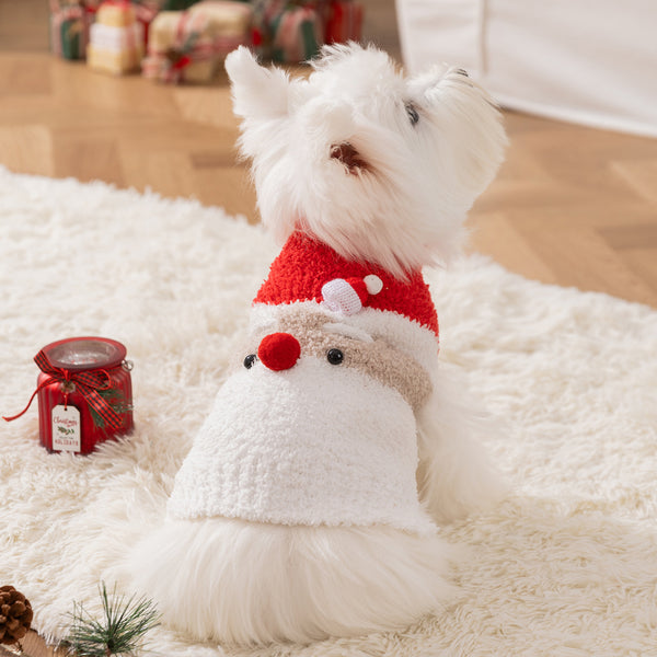 ウィズワン クリスマス 犬服 サンタクロース コスチューム あたたかい コスプレ イベント 猫 犬 おしゃれ 男の子 女の子 with WaN